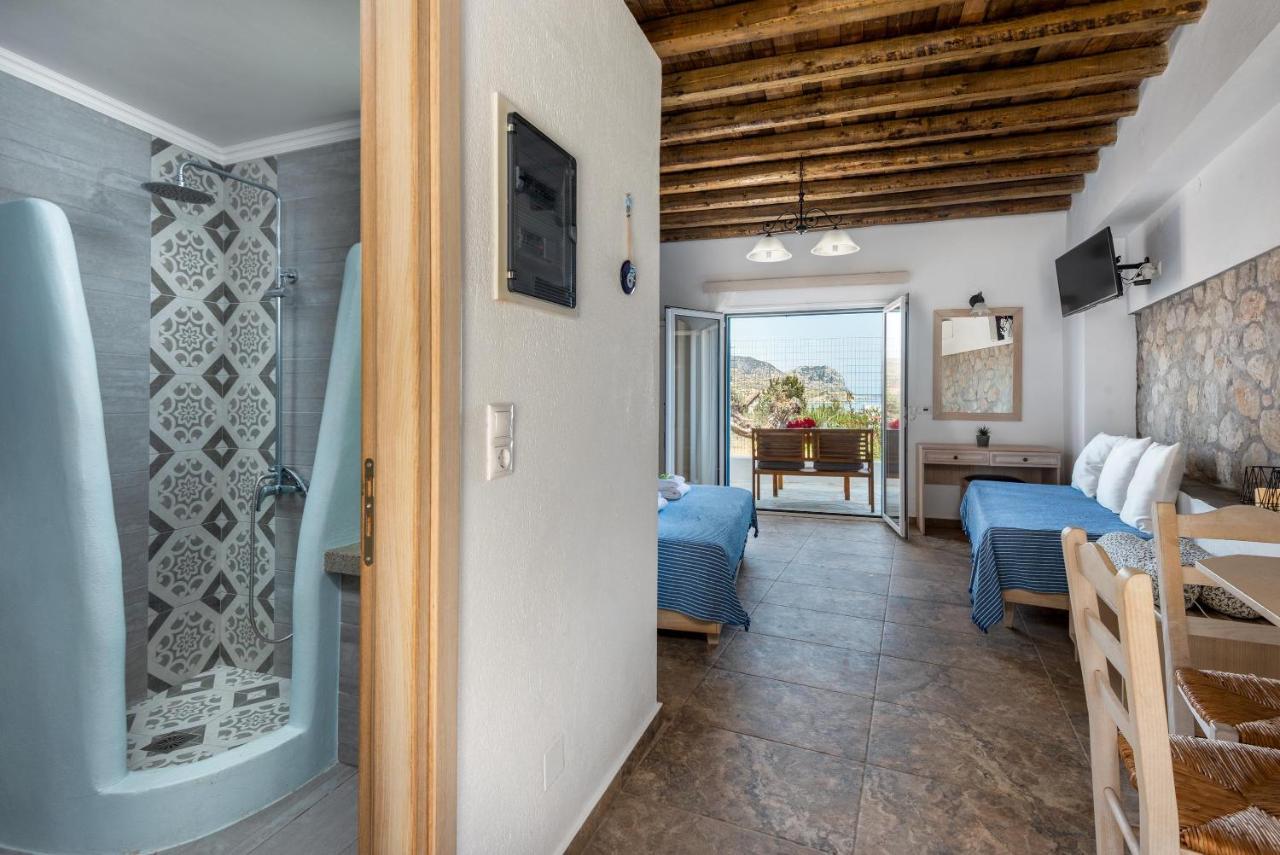 Agnanti Beach Apartments Archangelos  Luaran gambar
