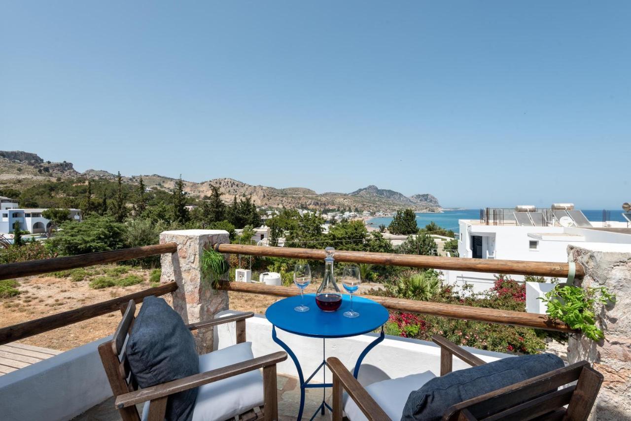 Agnanti Beach Apartments Archangelos  Luaran gambar