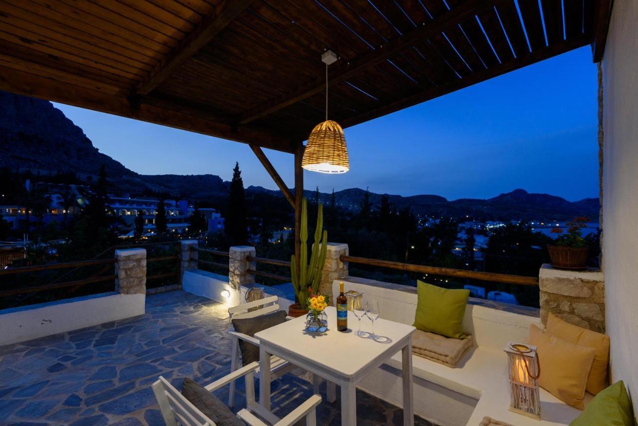 Agnanti Beach Apartments Archangelos  Luaran gambar