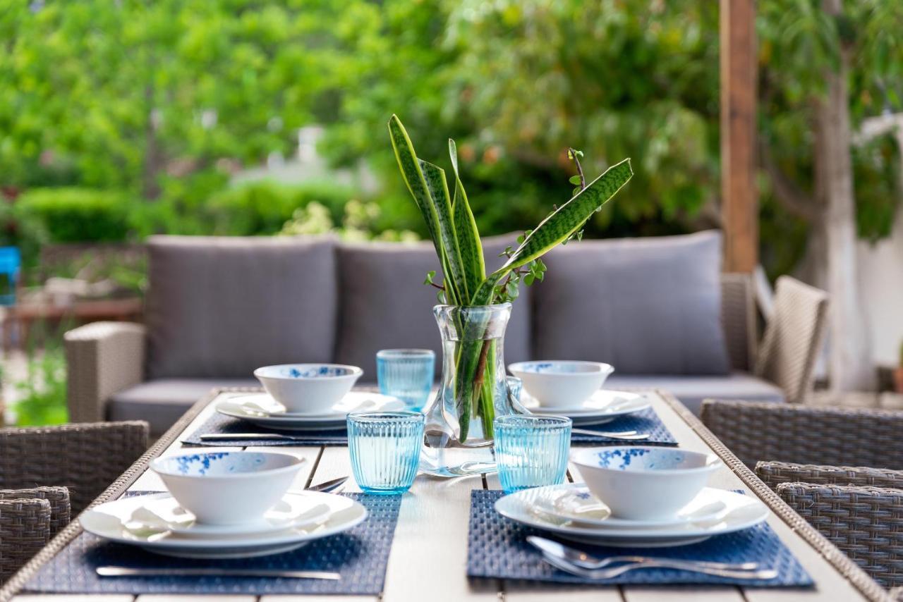 Agnanti Beach Apartments Archangelos  Luaran gambar