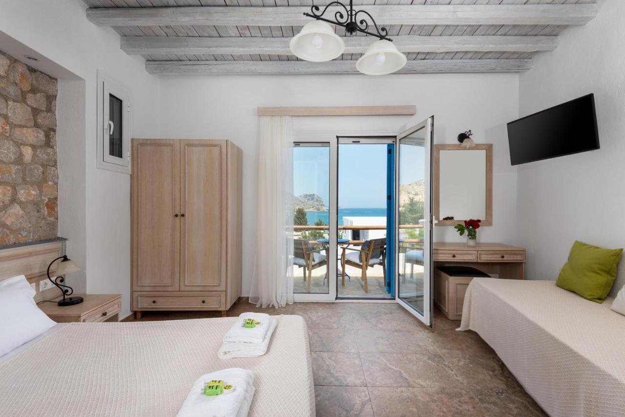 Agnanti Beach Apartments Archangelos  Luaran gambar